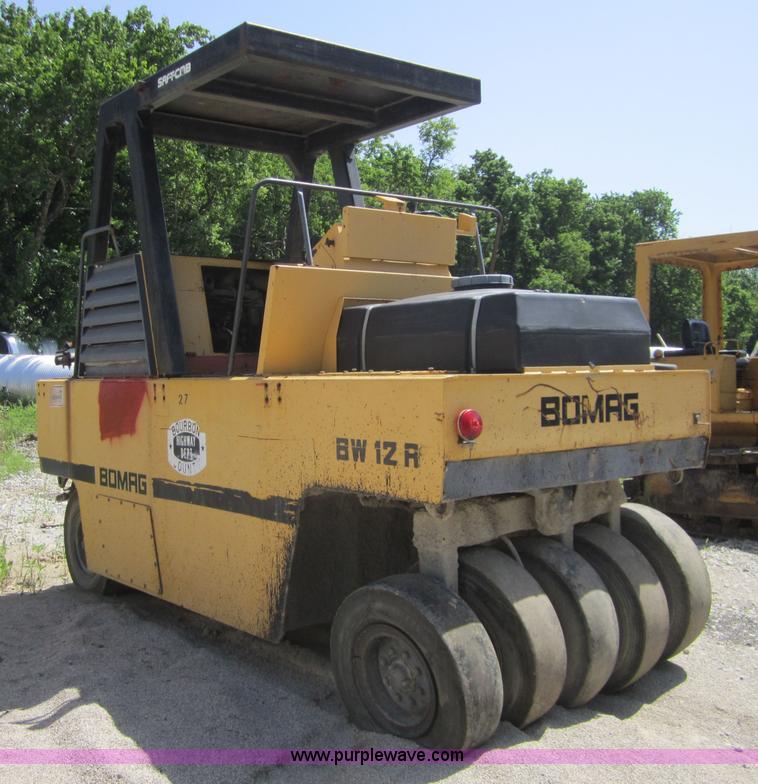 image for item I2109 Bomag BW12R pneumatic roller