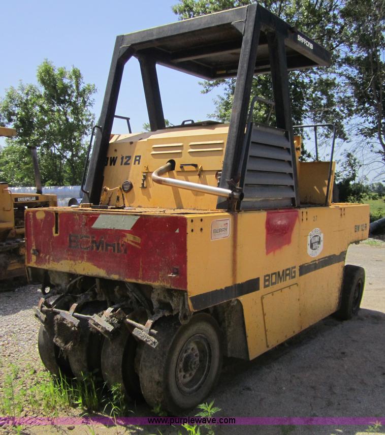 image for item I2109 Bomag BW12R pneumatic roller