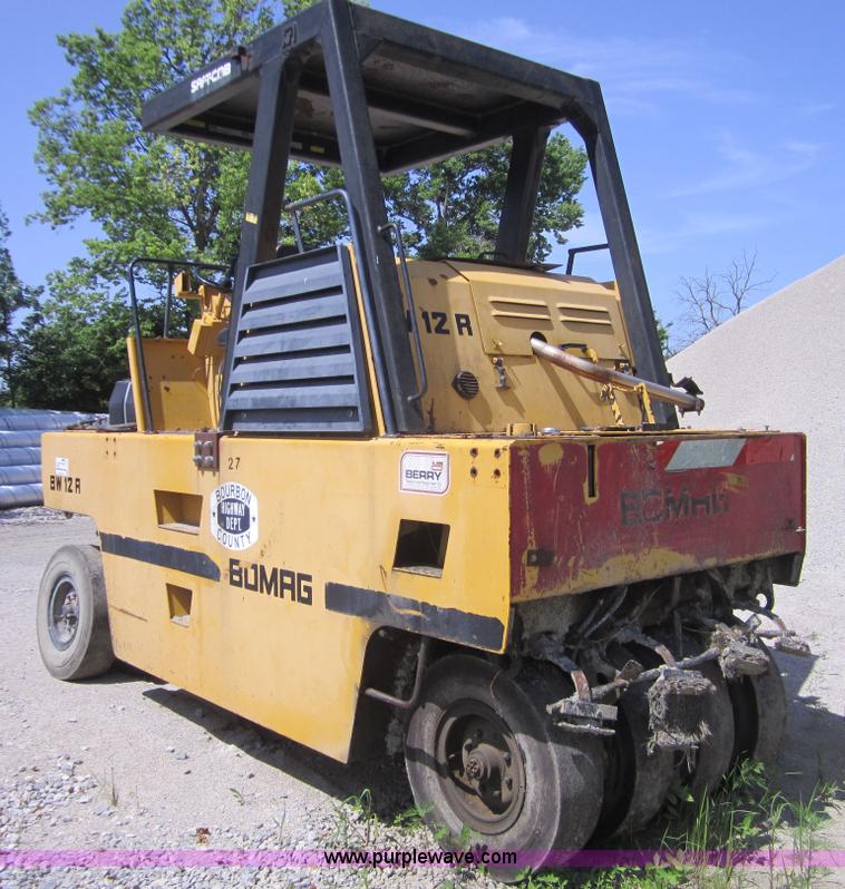 image for item I2109 Bomag BW12R pneumatic roller