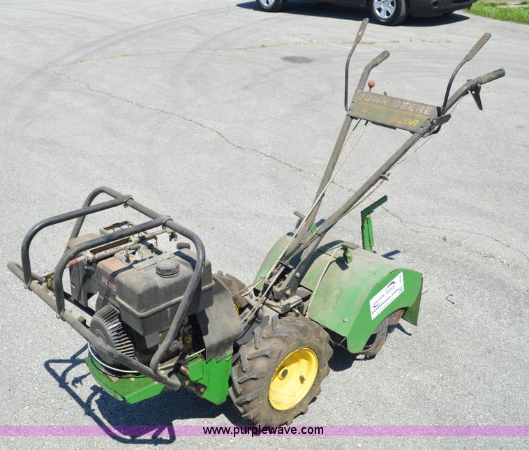 image for item I4502 John Deere 820R rear tine tiller