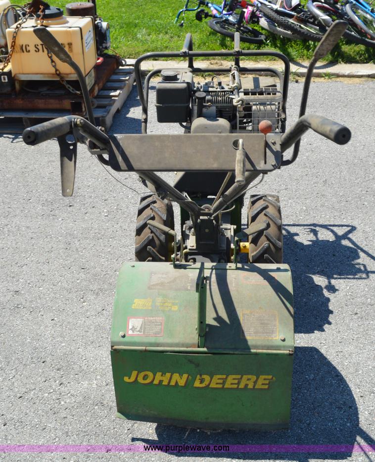 image for item I4502 John Deere 820R rear tine tiller