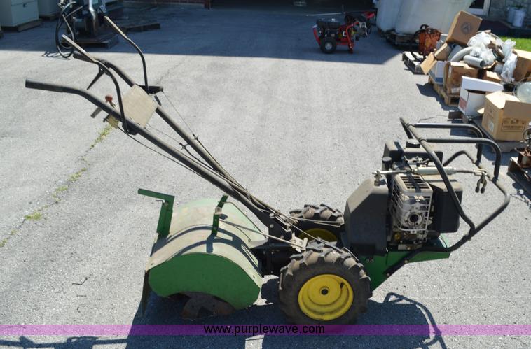 image for item I4502 John Deere 820R rear tine tiller