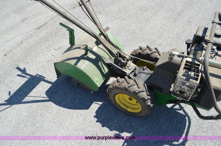 image for item I4502 John Deere 820R rear tine tiller