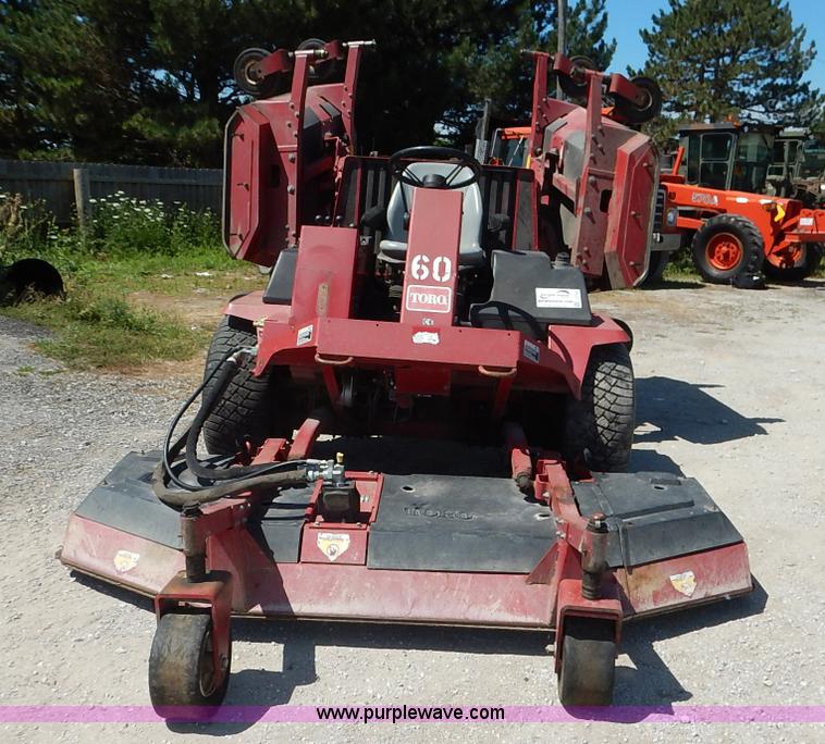 image for item J3753 Toro Groundmaster 580D lawn mower