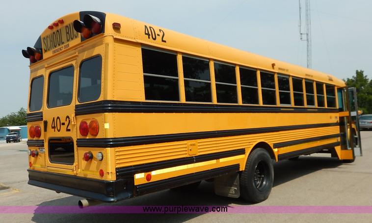 image for item J3807 2002 Thomas Built FS65 school bus