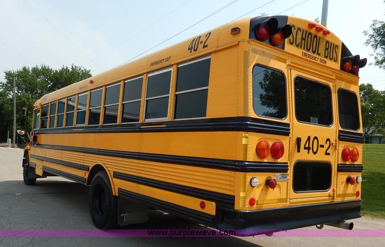 image for item J3807 2002 Thomas Built FS65 school bus