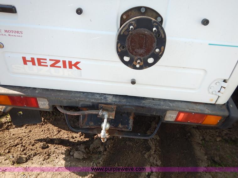 image for item J3977 1988 Suzuki Samurai Hezik SUV