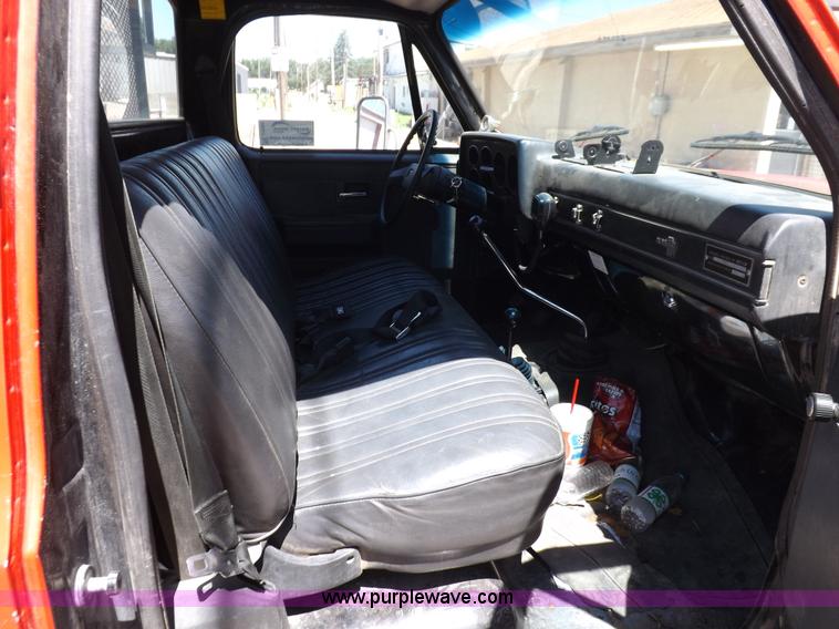 image for item J6938 1982 Chevrolet Custom Deluxe 30 fire truck