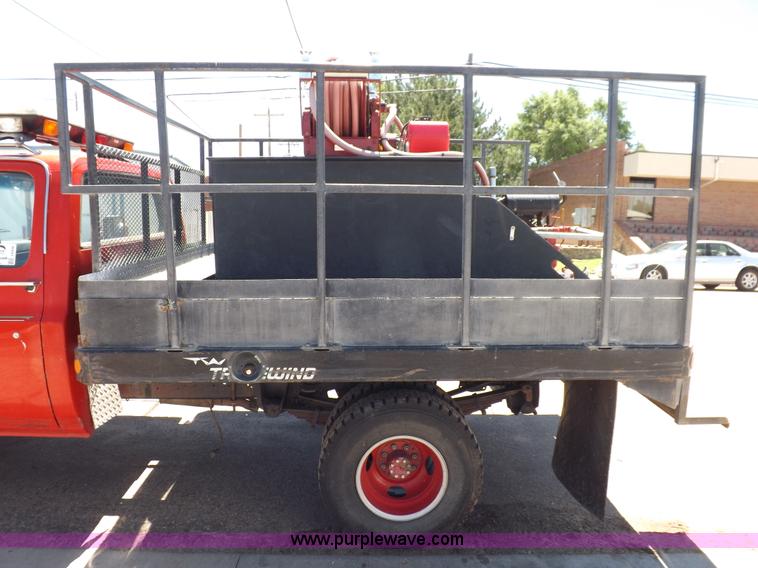 image for item J6938 1982 Chevrolet Custom Deluxe 30 fire truck