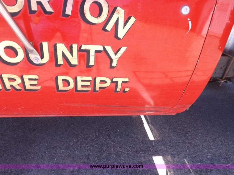 image for item J6938 1982 Chevrolet Custom Deluxe 30 fire truck