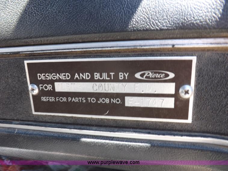 image for item J6938 1982 Chevrolet Custom Deluxe 30 fire truck