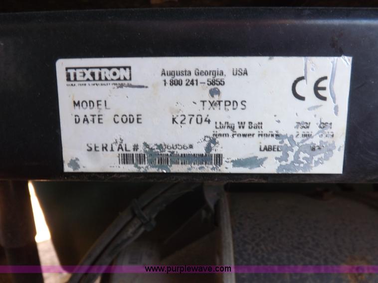 image for item J6956 Textron Ez-go TXTPDS golf cart