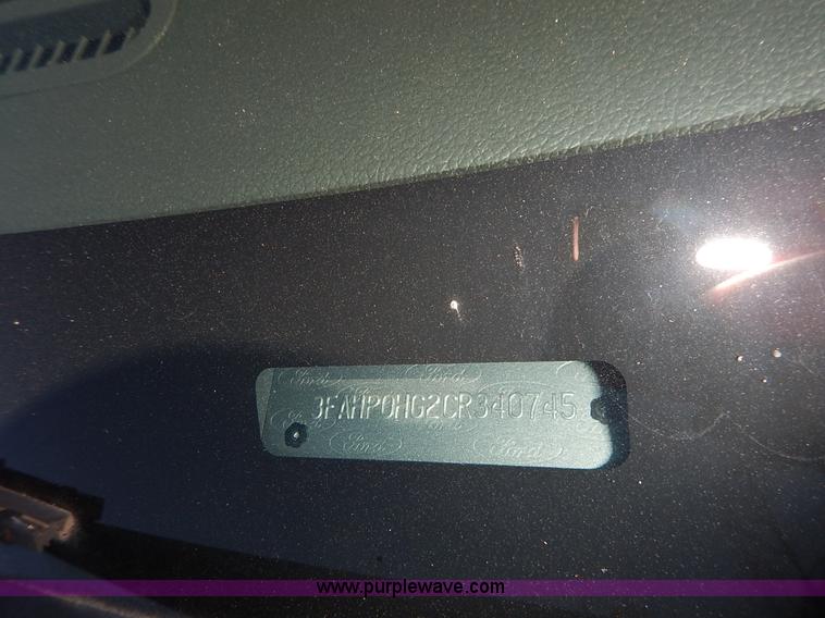 image for item K1512 2012 Ford Fusion SE