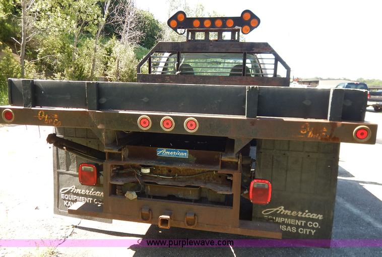 image for item K1515 2000 Ford F450 Super Duty XL dump flatbed truck