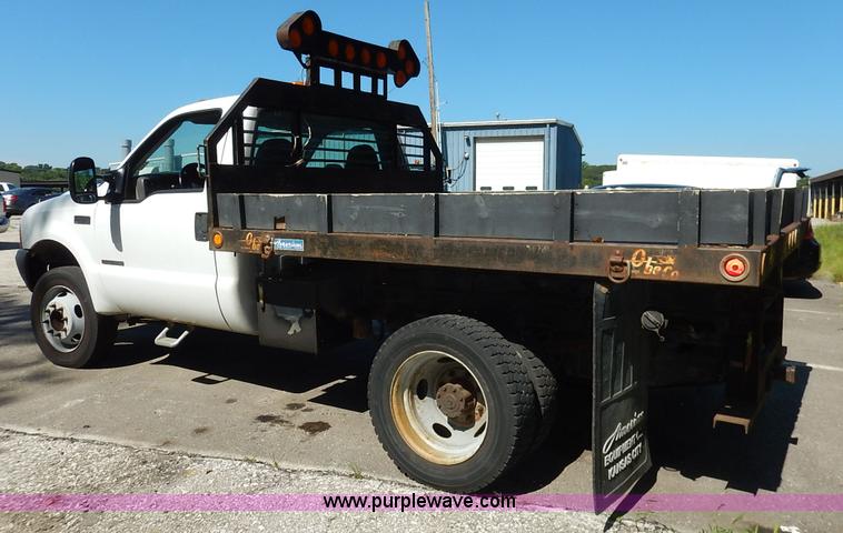 image for item K1515 2000 Ford F450 Super Duty XL dump flatbed truck