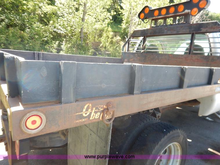 image for item K1515 2000 Ford F450 Super Duty XL dump flatbed truck