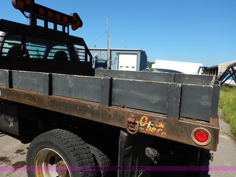 image for item K1515 2000 Ford F450 Super Duty XL dump flatbed truck