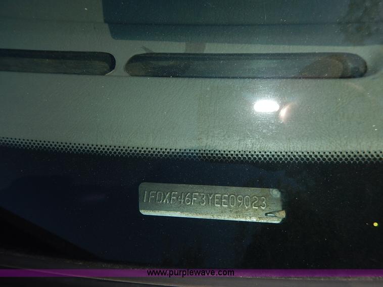 image for item K1515 2000 Ford F450 Super Duty XL dump flatbed truck