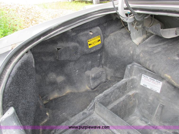 image for item K2176 2010 Ford Crown Victoria Police Interceptor