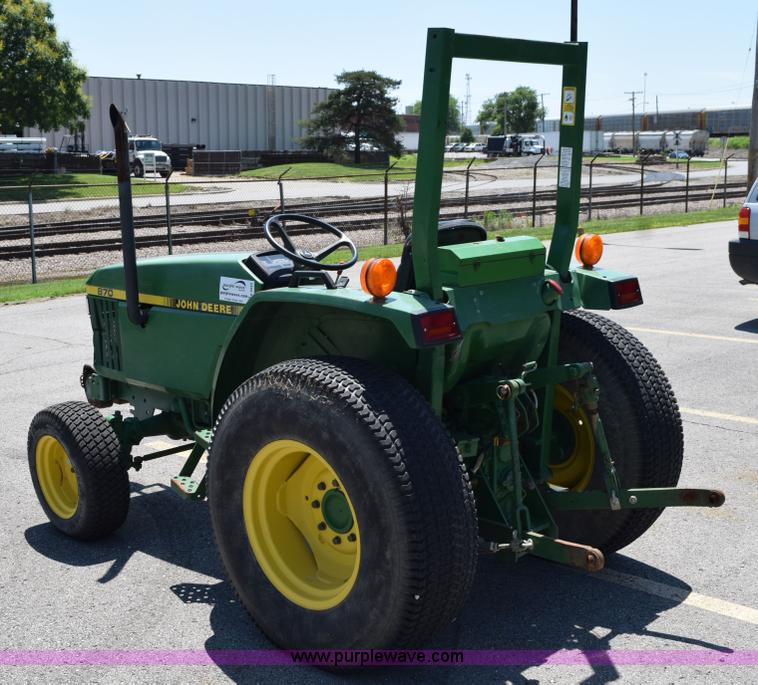 image for item K6043 John Deere 870 tractor