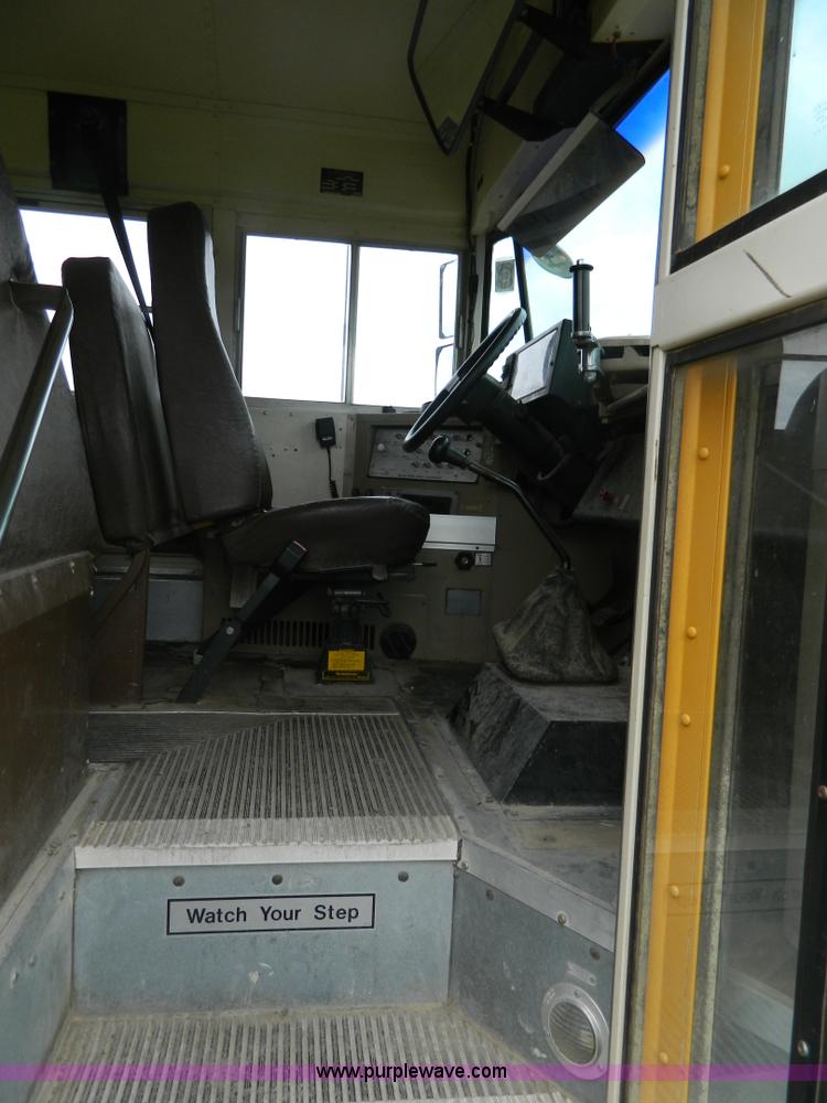 image for item K8138 1995 Blue Bird B7 school bus