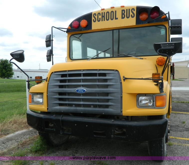 image for item K8140 1997 Ford Carpenter school bus