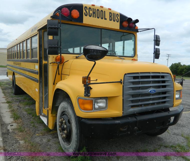 image for item K8140 1997 Ford Carpenter school bus