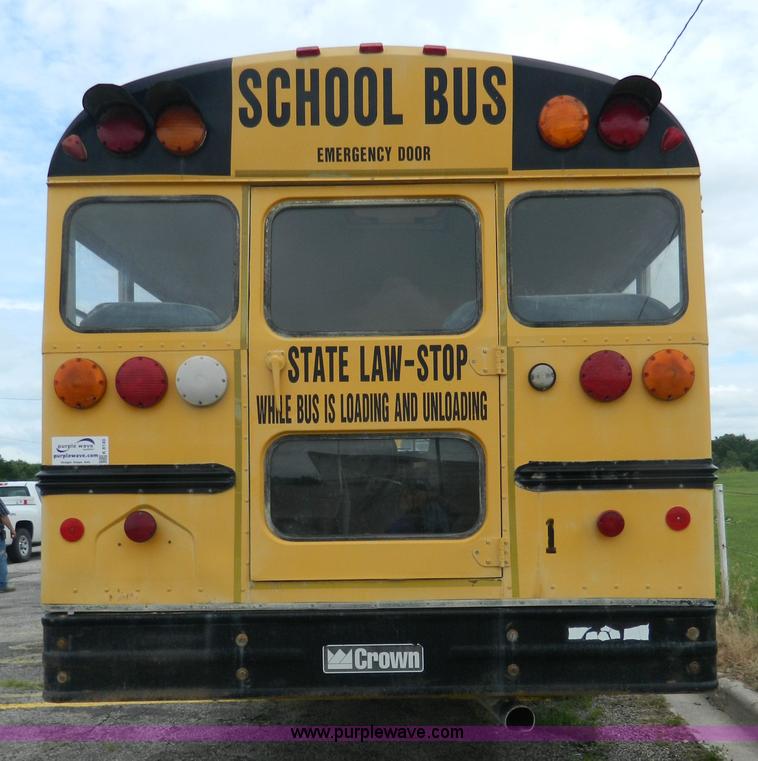 image for item K8140 1997 Ford Carpenter school bus
