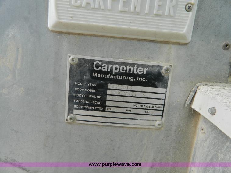 image for item K8140 1997 Ford Carpenter school bus