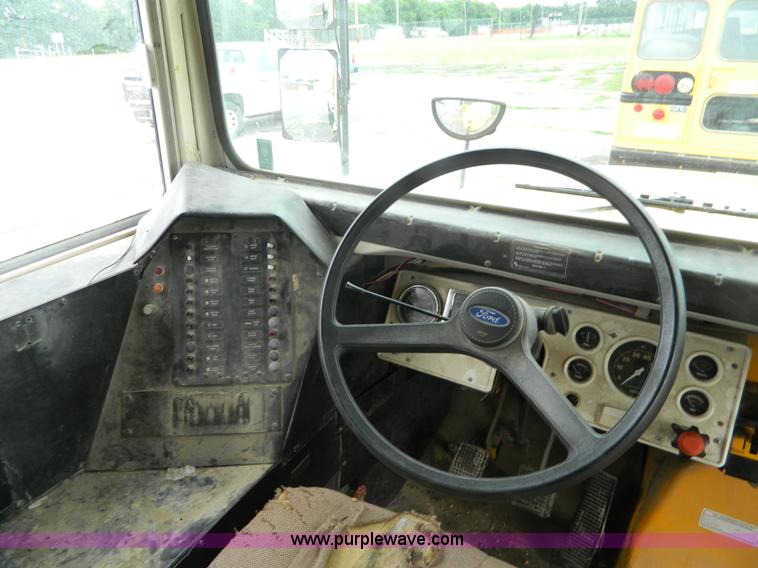 image for item K8140 1997 Ford Carpenter school bus