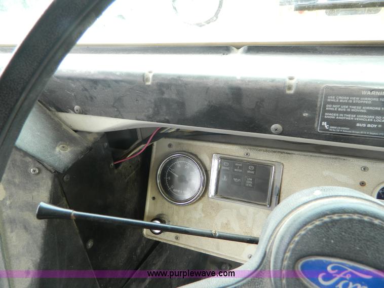 image for item K8140 1997 Ford Carpenter school bus