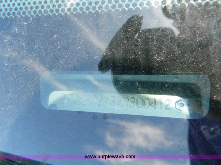 image for item K8141 2010 Ford Fusion S