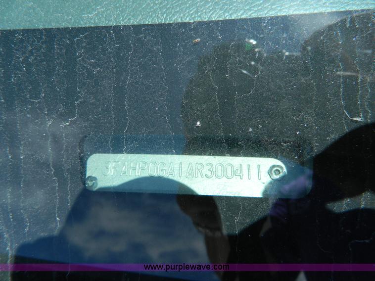 image for item K8142 2010 Ford Fusion S