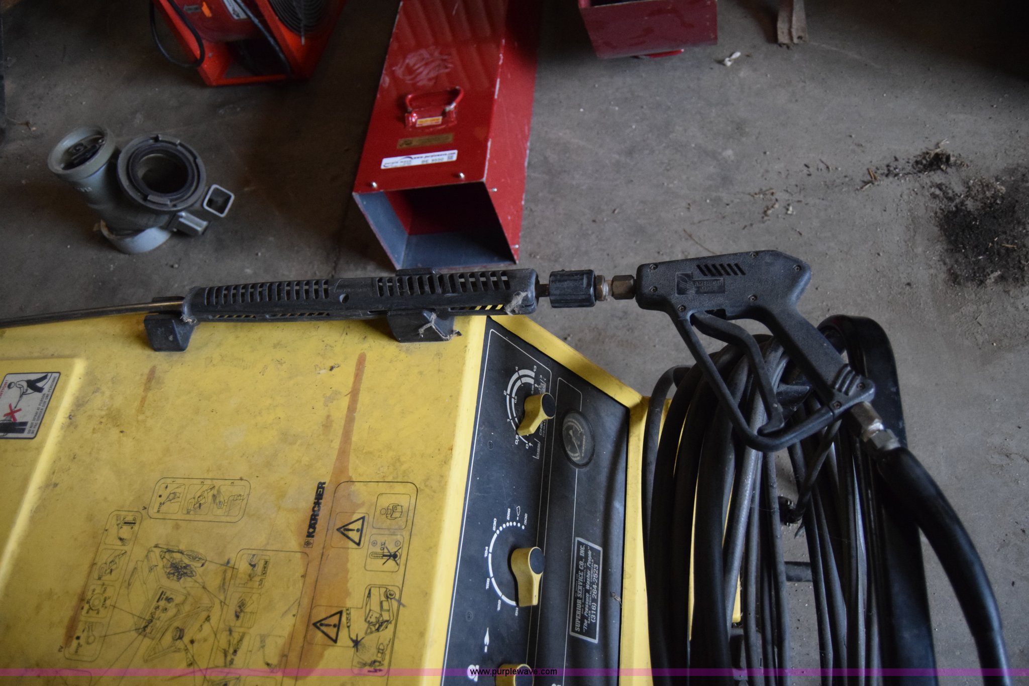 Karcher HDS 650 pressure washer in Valley Center, KS Item BE9549 sold