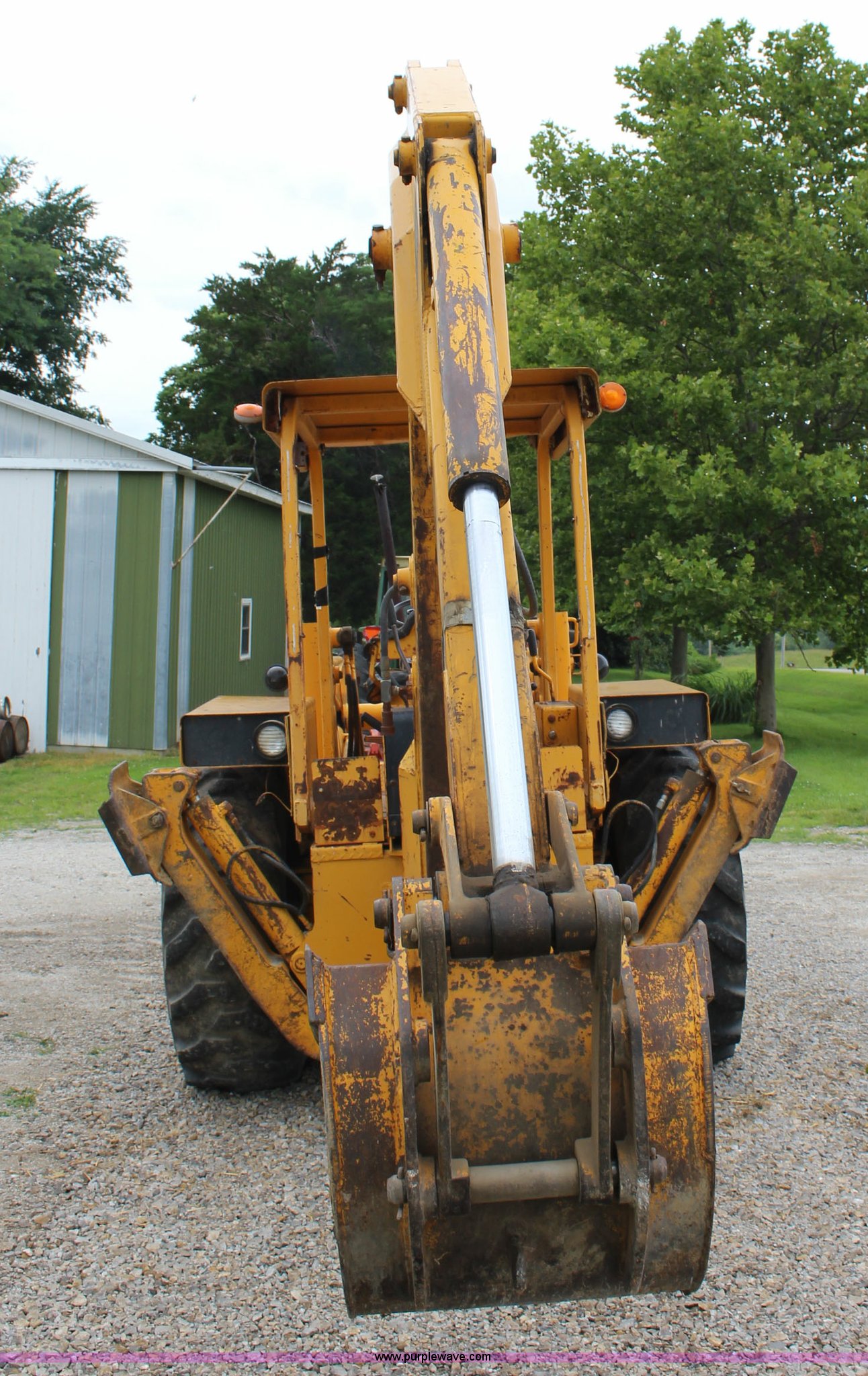 1979 John Deere 310A backhoe in Lancaster, KS Item J5898 sold