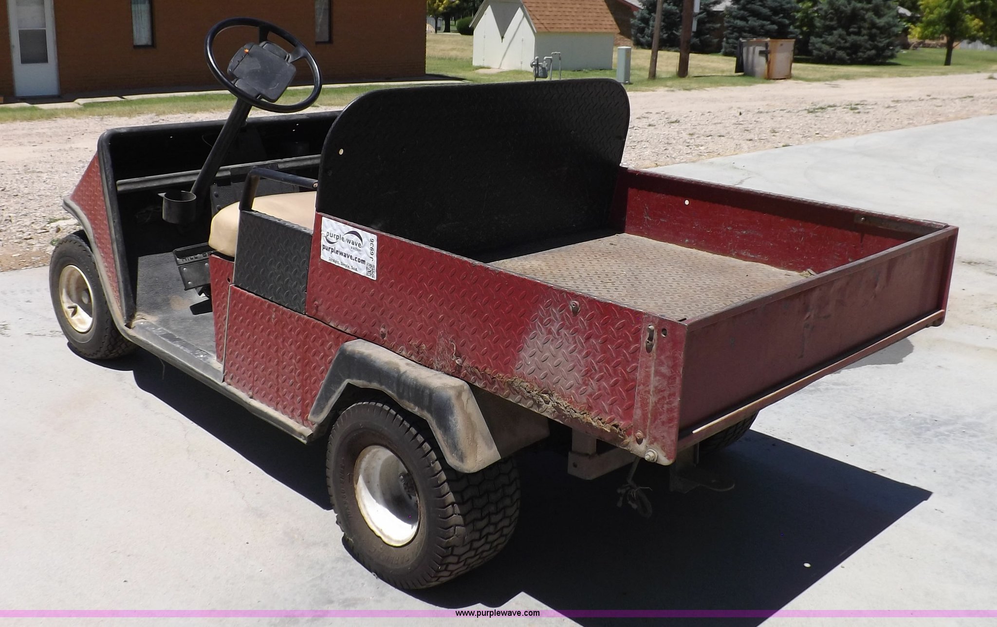 Textron Ezgo GXT800 golf cart in Elkhart, KS Item J6936 sold
