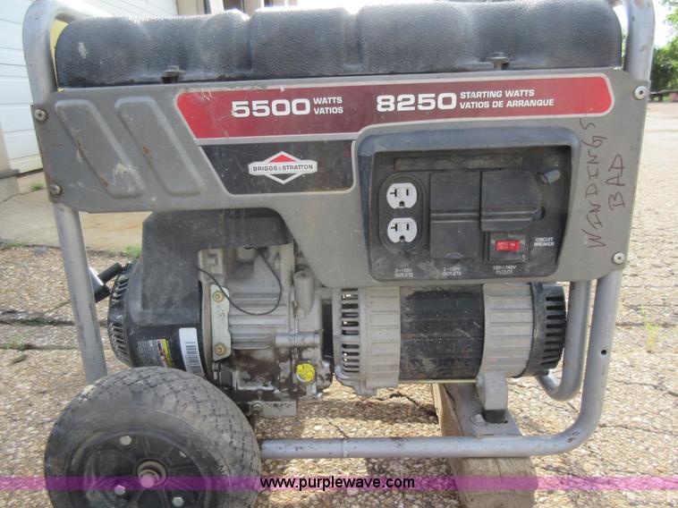 image for item AO9036 Briggs & Stratton 030424 generator