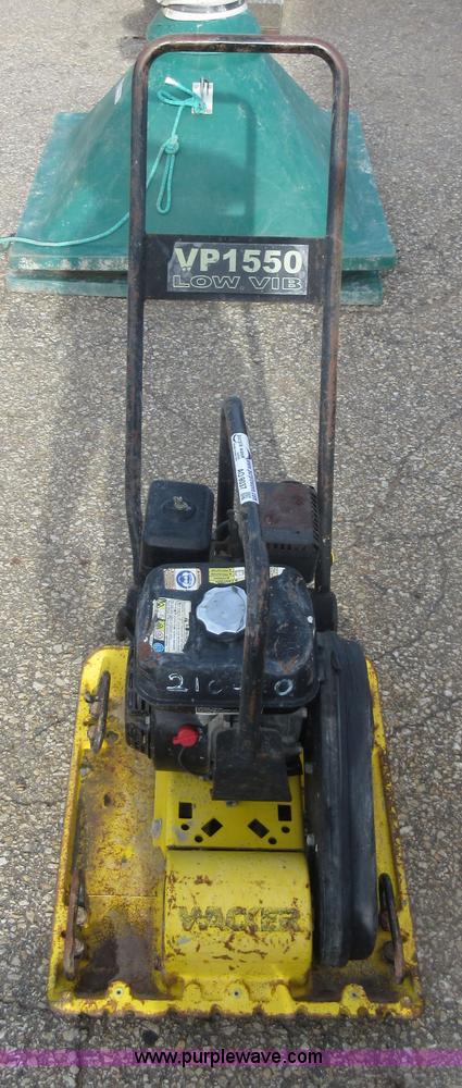 image for item AO9037 Wacker VP1550 low vibration plate compactor