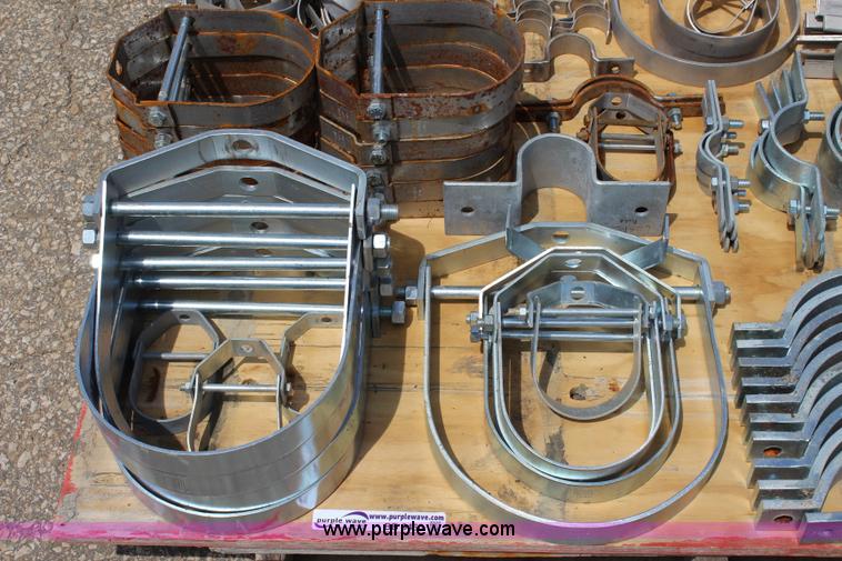 image for item BB9460 Assorted clevis clamps and straps