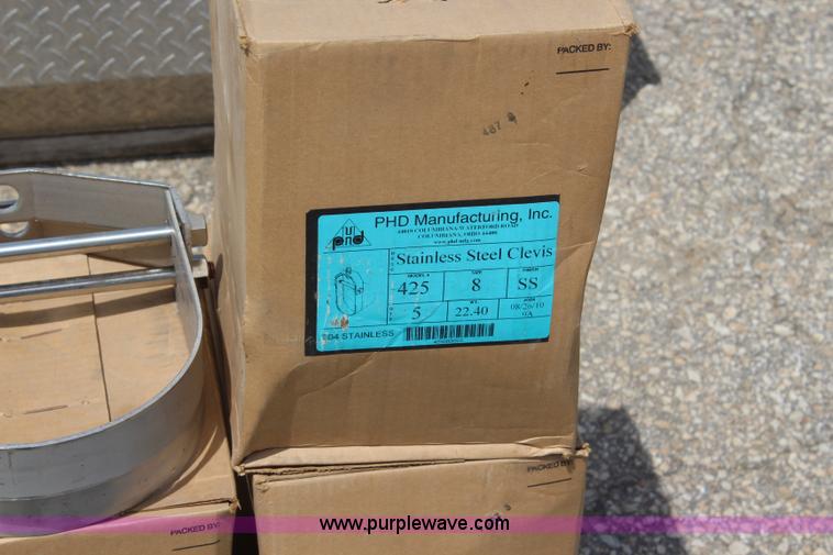 image for item BB9460 Assorted clevis clamps and straps