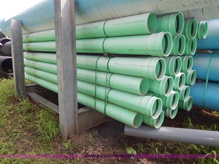 image for item BQ9258 Approximately 36 Diamond PVC sewer pipes