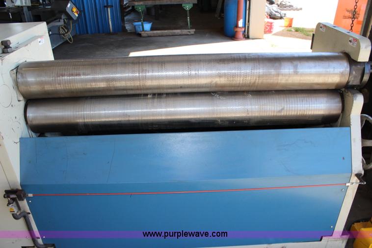 image for item BQ9376 2014 Baileigh Industrial hydraulic plate roll