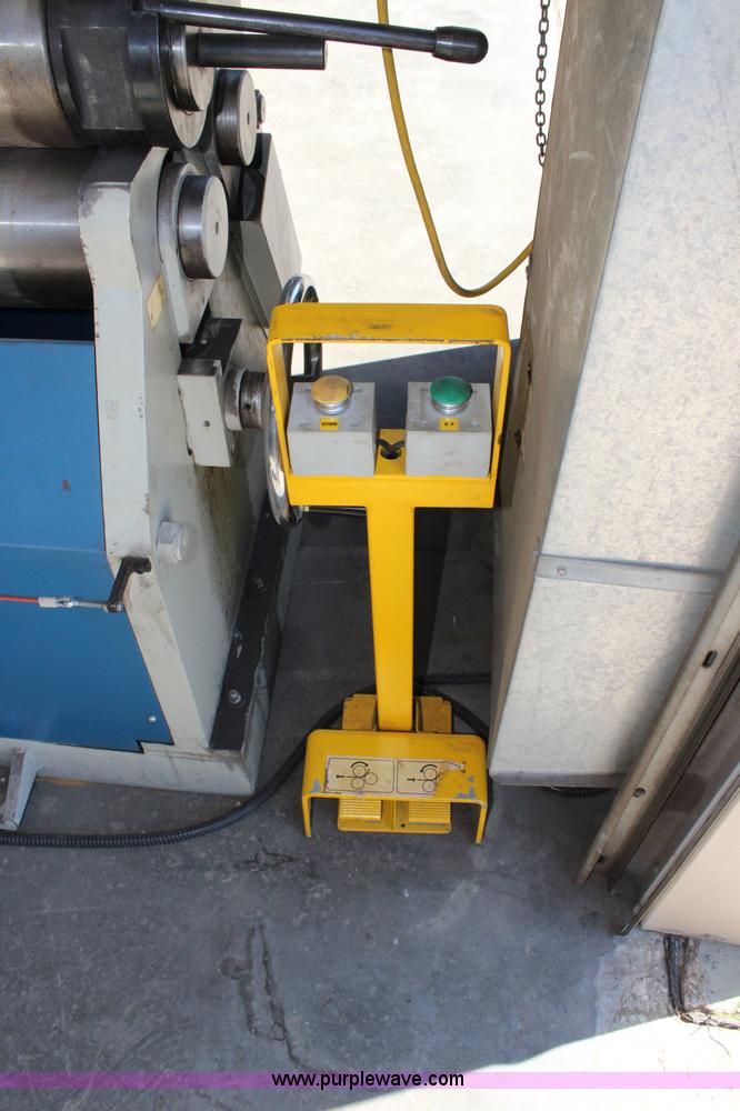 image for item BQ9376 2014 Baileigh Industrial hydraulic plate roll