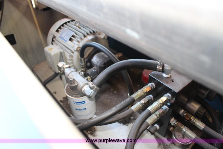 image for item BQ9376 2014 Baileigh Industrial hydraulic plate roll