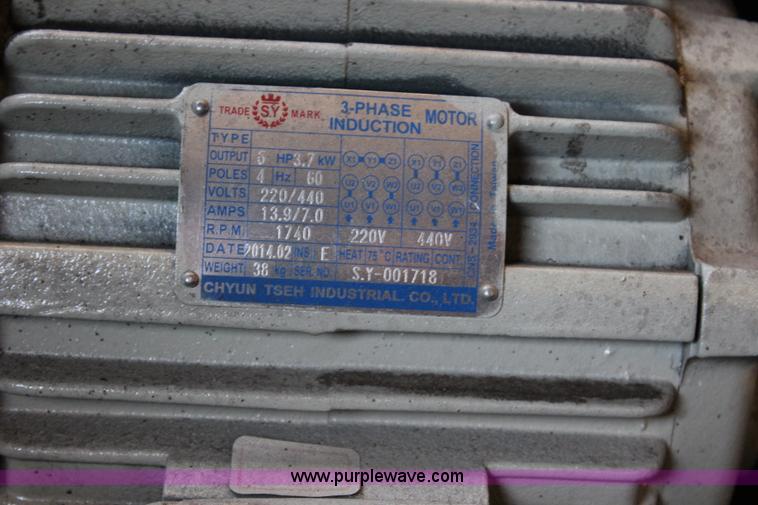 image for item BQ9376 2014 Baileigh Industrial hydraulic plate roll