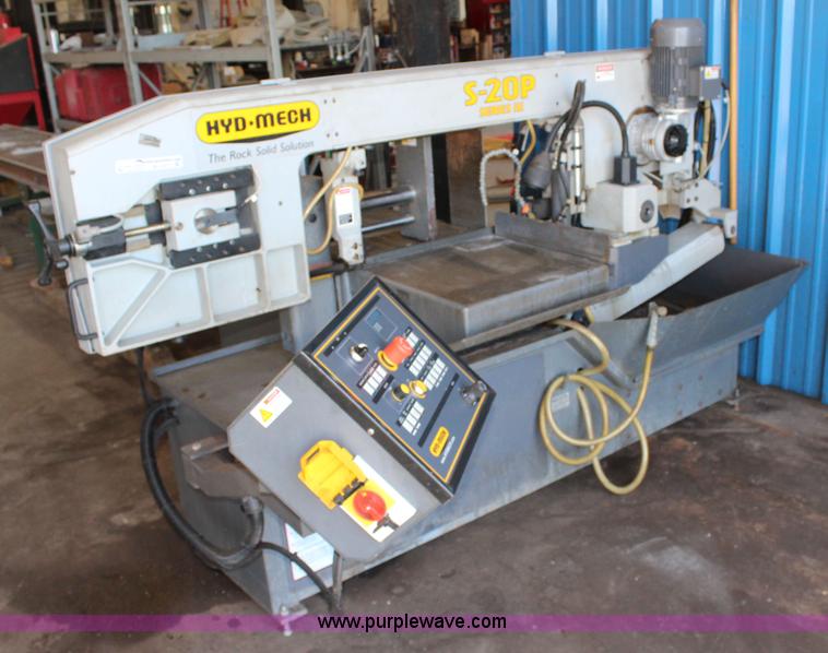 image for item BQ9377 2013 Hyd-Mech S-20P semi-automatic bandsaw