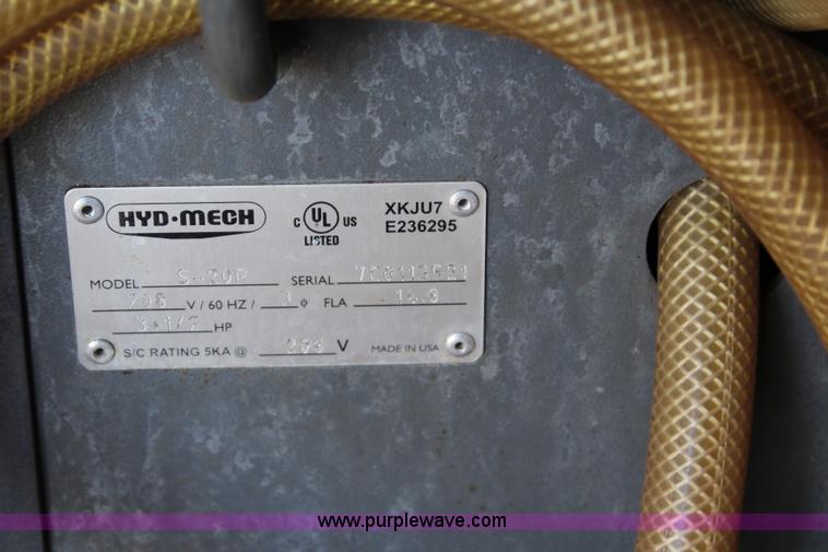 image for item BQ9377 2013 Hyd-Mech S-20P semi-automatic bandsaw