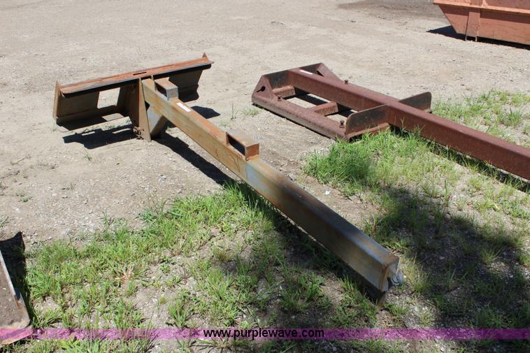 image for item BQ9384 Adjustable skid steer mount jib boom