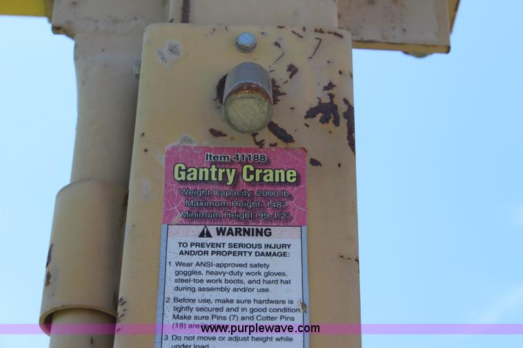 image for item BQ9408 Gantry crane