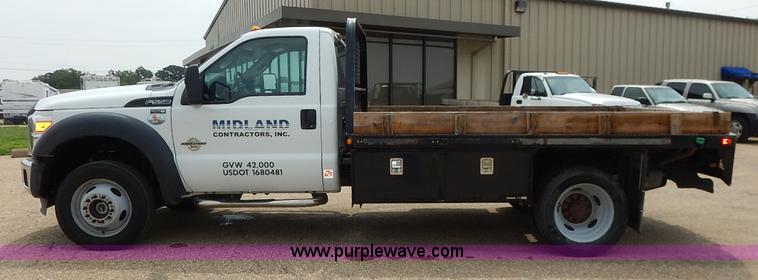 image for item J3779 2011 Ford F550 flatbed truck